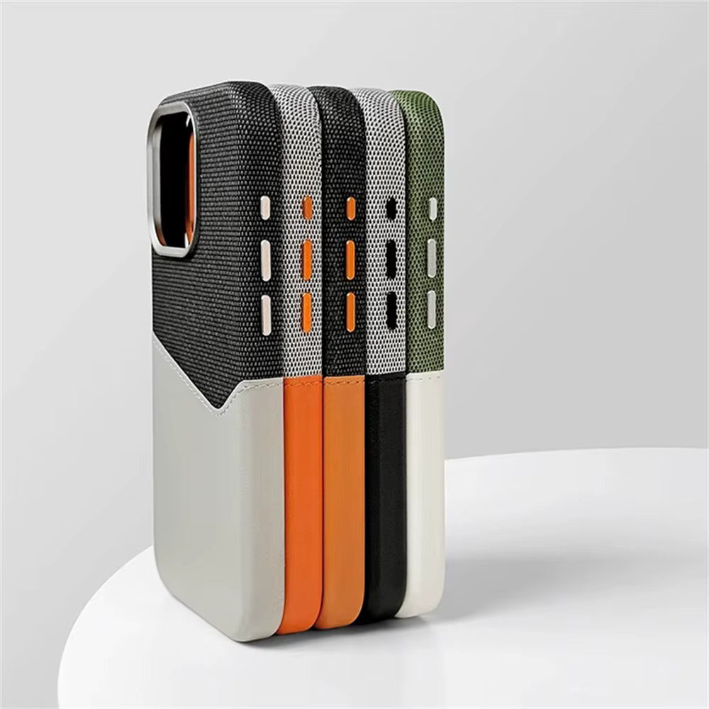 Coque iPhone en Cuir Avec Porte Carte