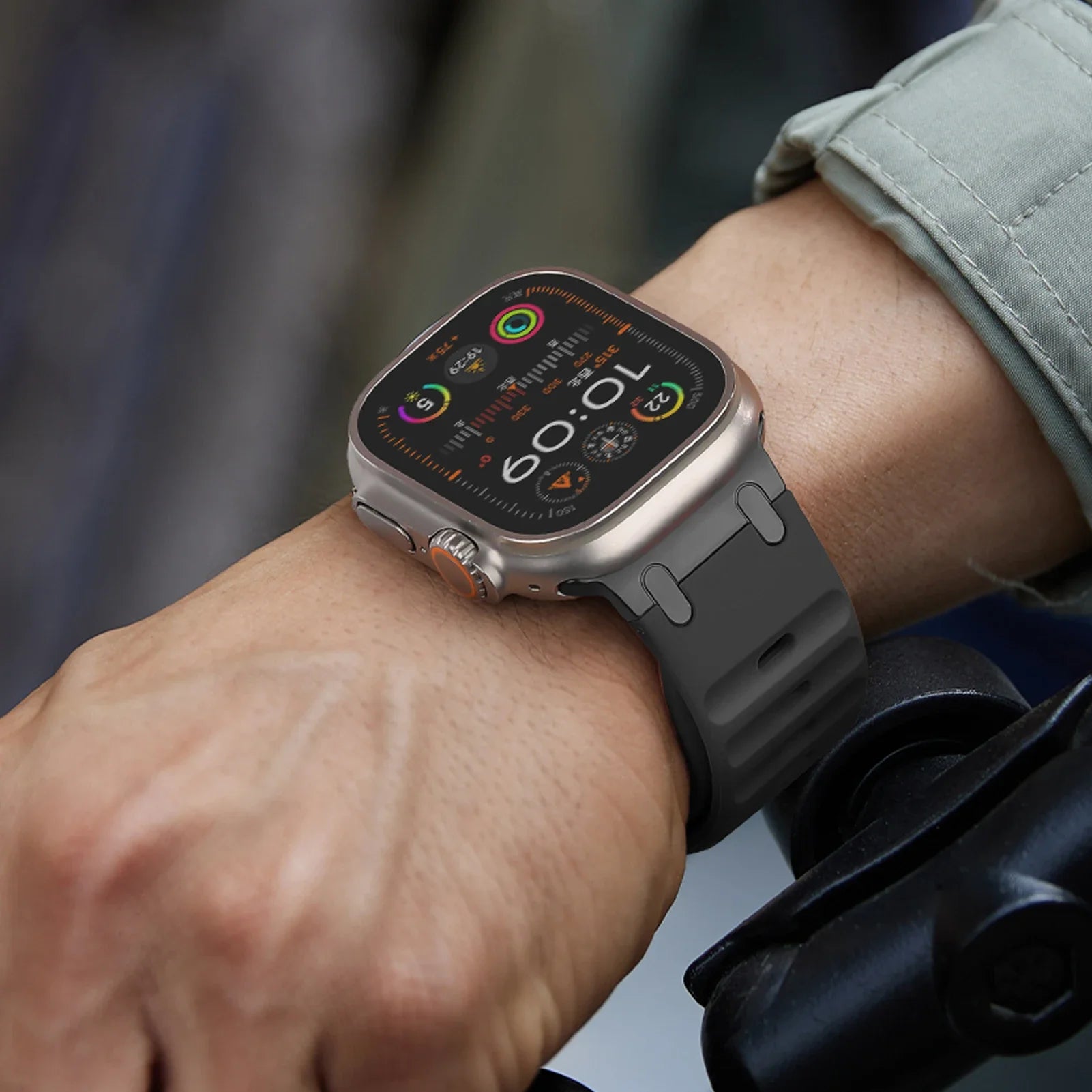 Silicone sports band for Apple Watch