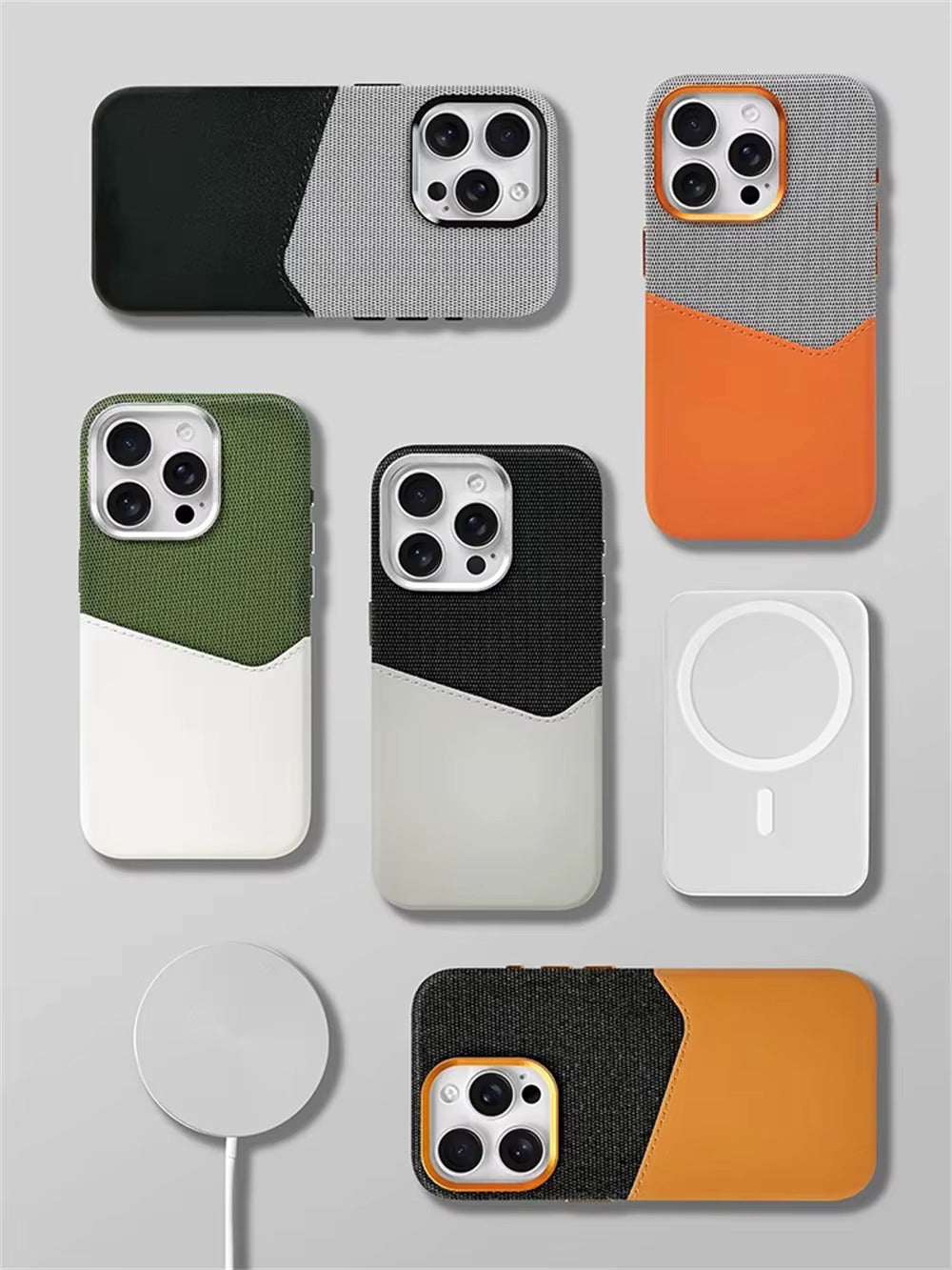 Coque iPhone en Cuir Avec Porte Carte