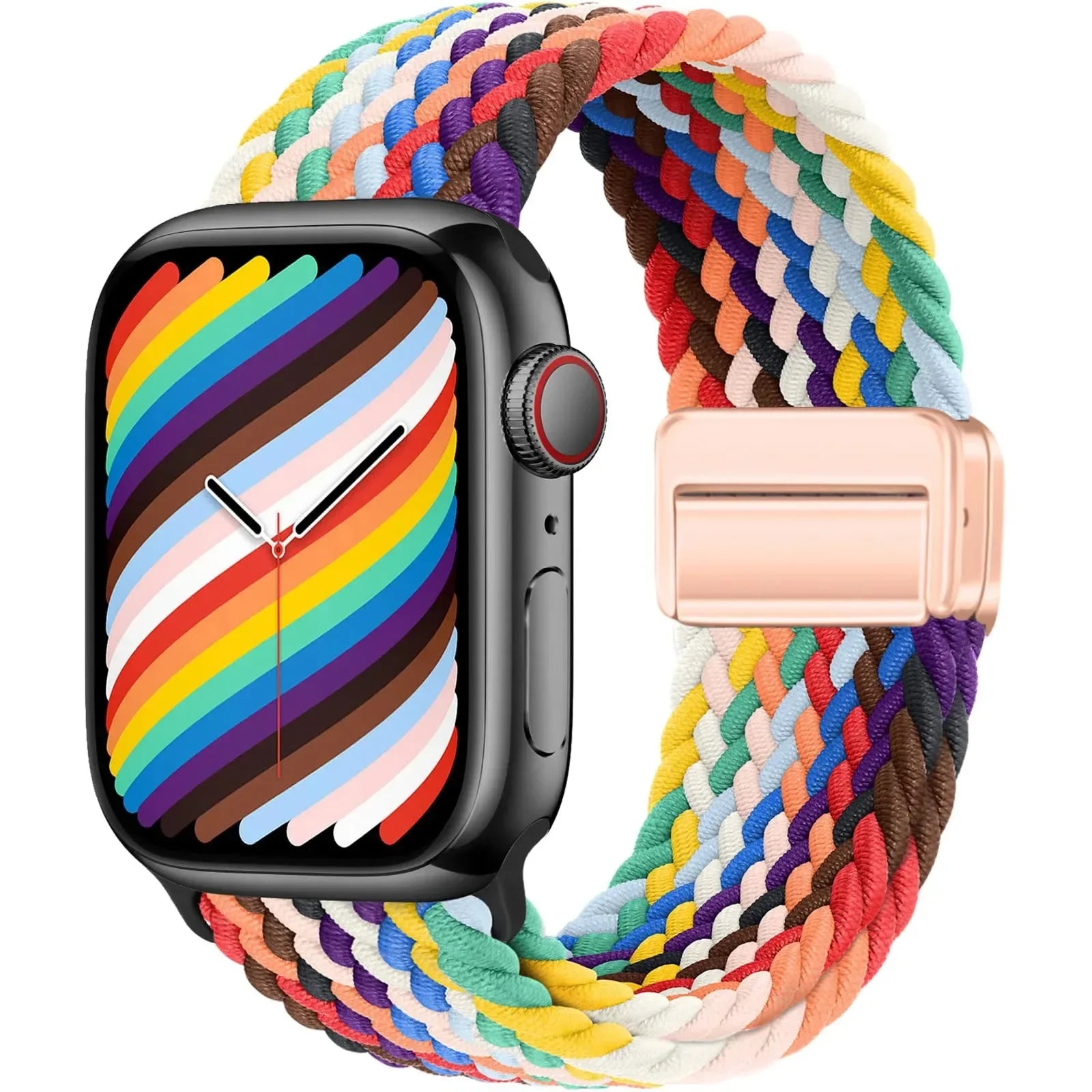 Bracelet Tressé Magnétique pour Apple Watch