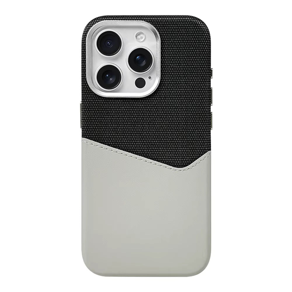 Coque iPhone en Cuir Avec Porte Carte