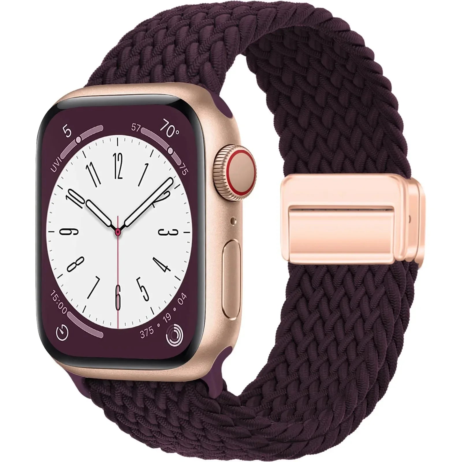 Bracelet Tressé Magnétique pour Apple Watch