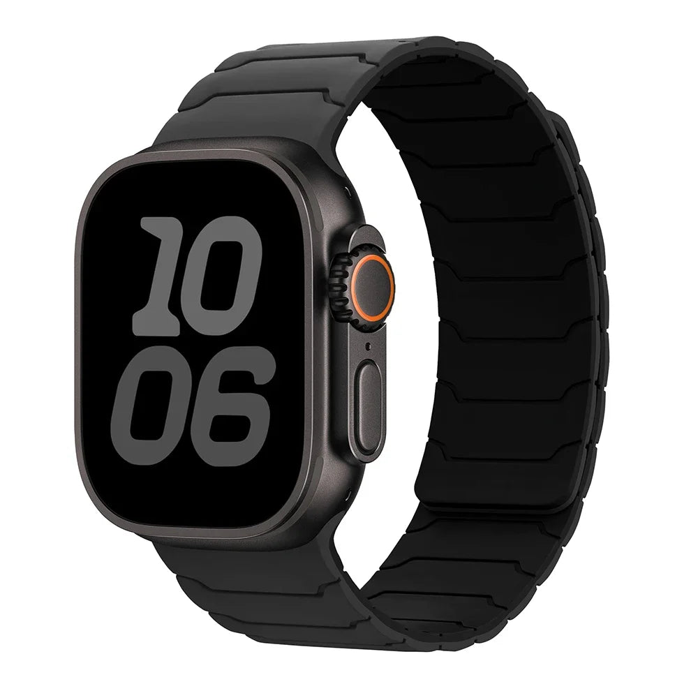 Bracelet Apple Watch Silicone magnètique