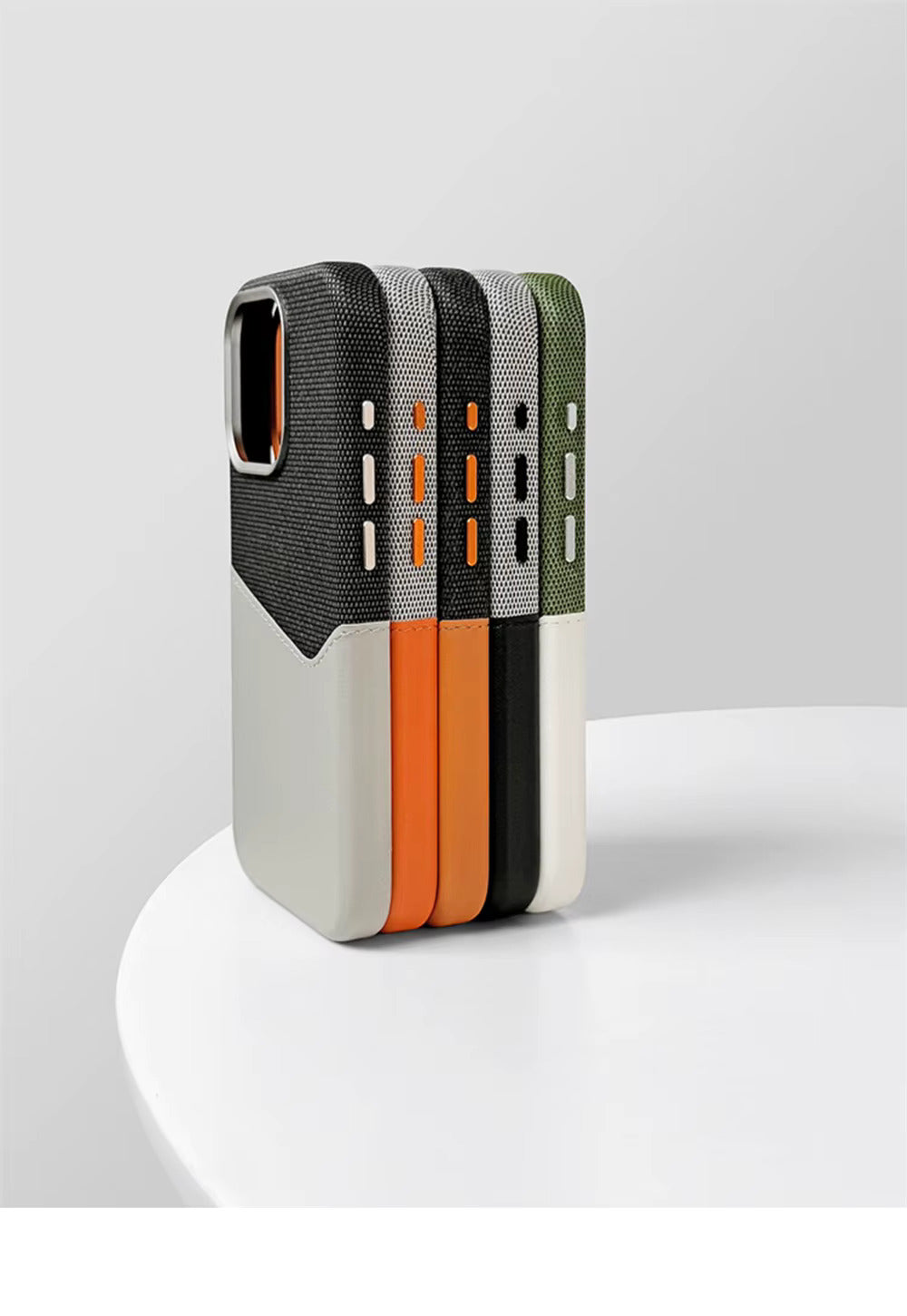 Coque iPhone en Cuir Avec Porte Carte