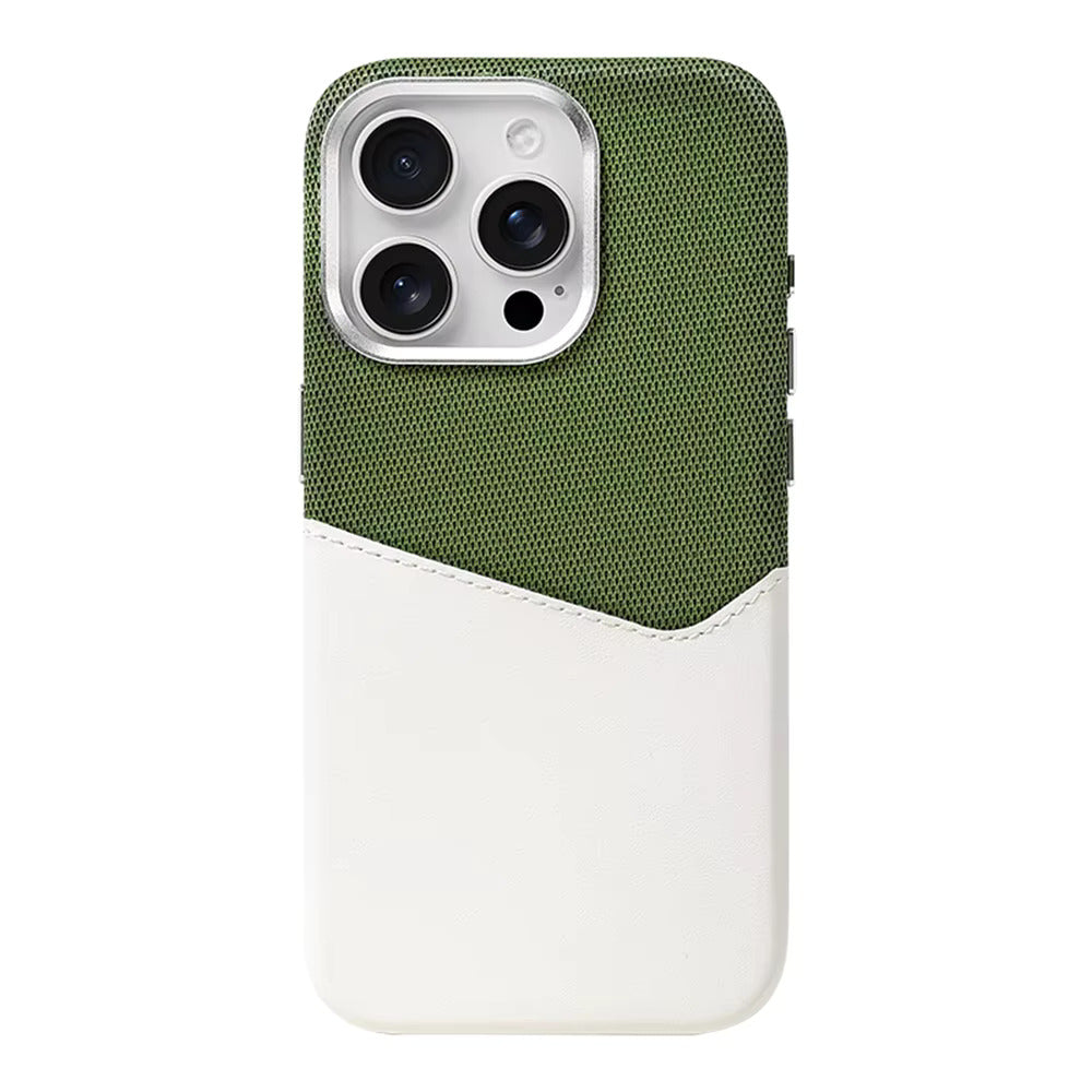 Coque iPhone en Cuir Avec Porte Carte