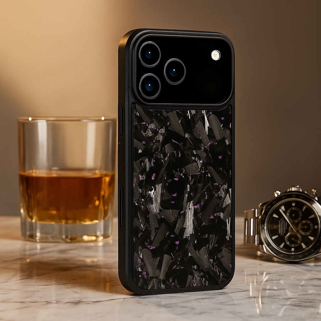Coque iPhone 17 Carbone Forgé