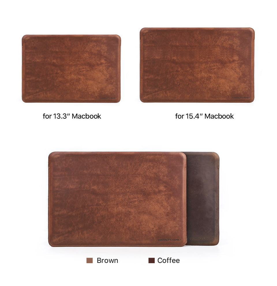Housse en cuir pour MacBook Air 