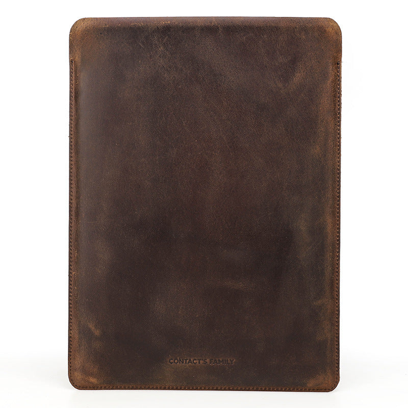 Cowhide Leather Sleeve for MacBook Pro 13.3 and Air 13.3