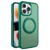 Coque iphone transparente avec support rotatif Magsafe