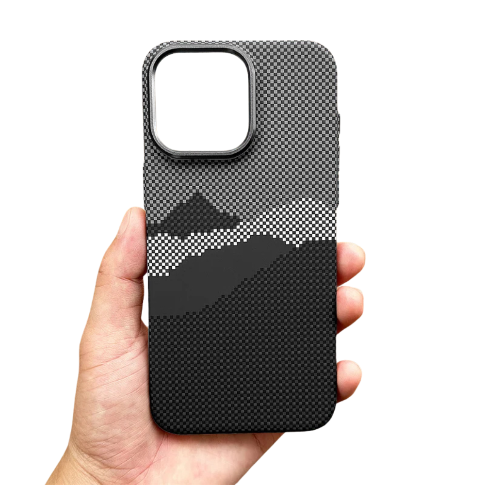 Coque Iphone Carbone Noir 