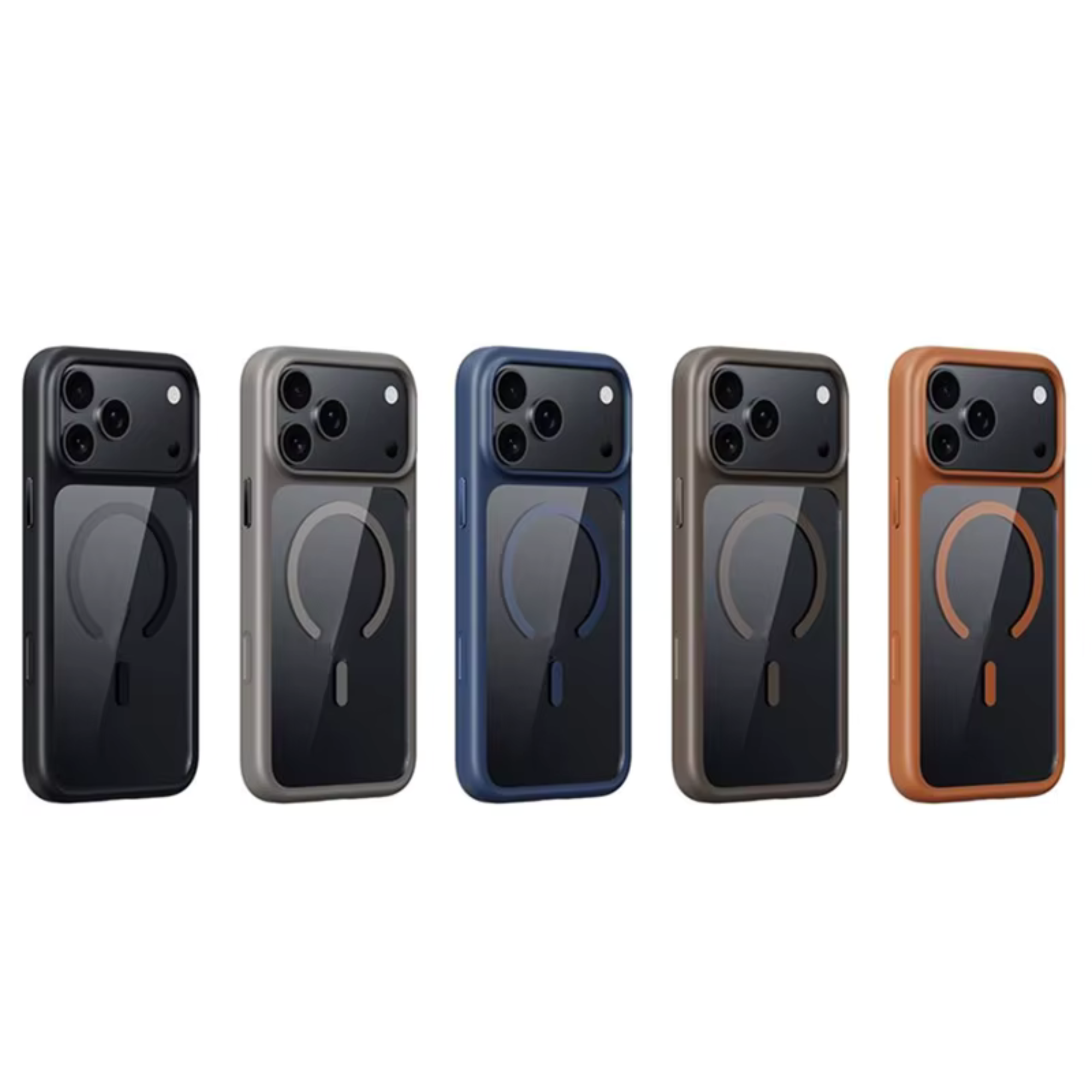 Coque transparente pour iPhone 17 / 17 Pro / 17 Pro Max / 17 Air