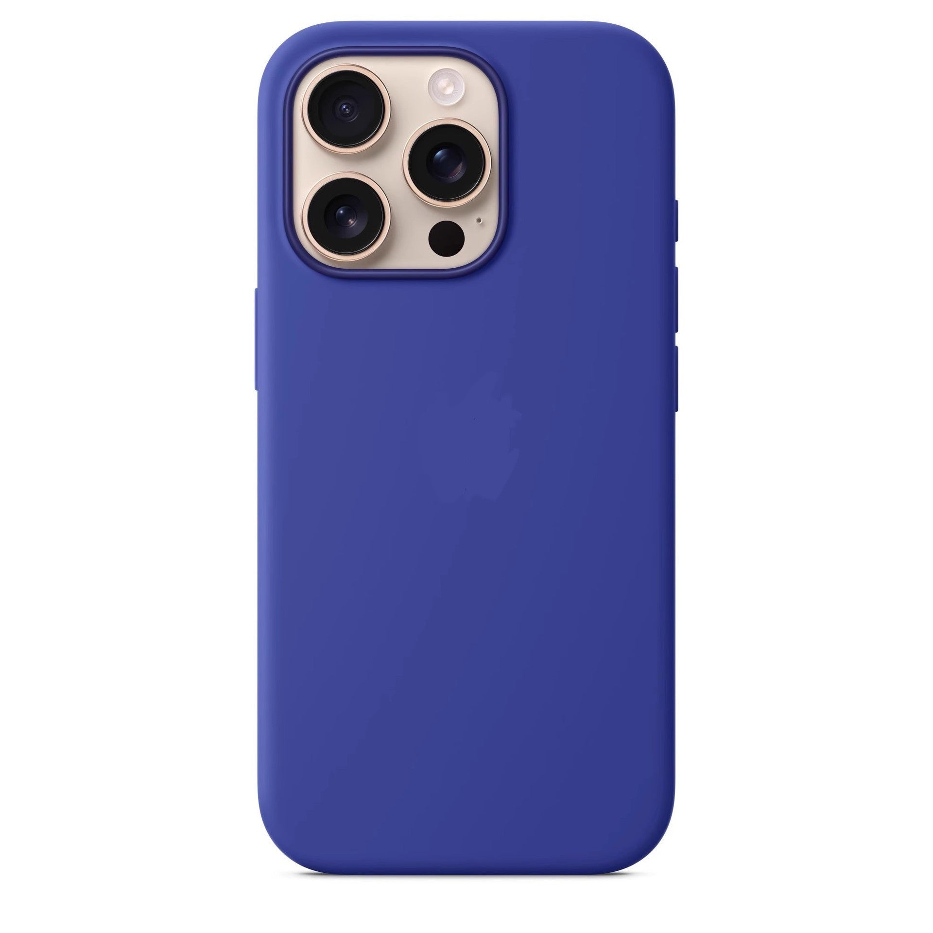 Coque iphone silicone bleu 