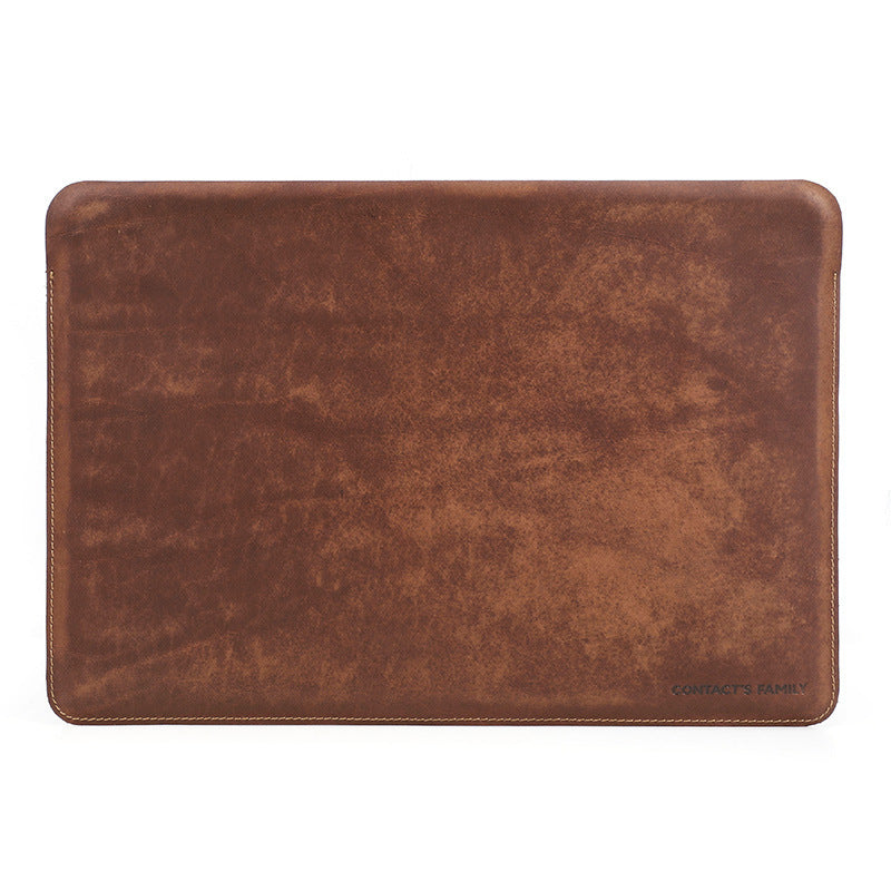 Véritable housse en cuir de vache pour  MacBook Pro1 3.3 et Air 13.3