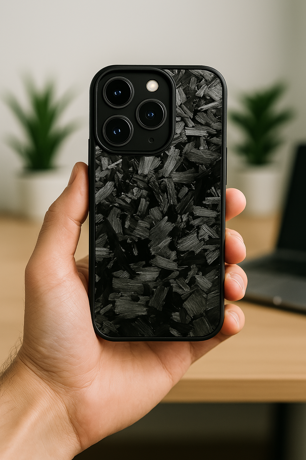 Coque iPhone Carbone Forgé