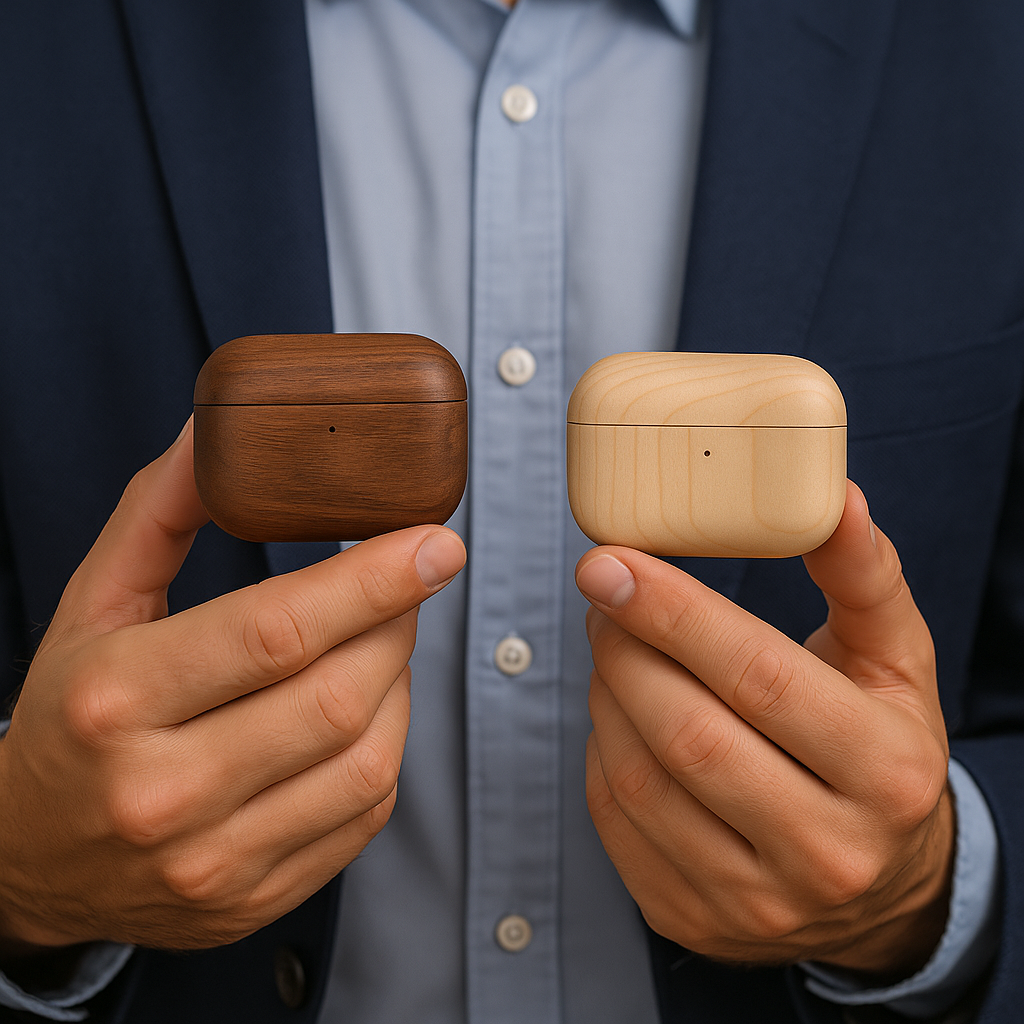 Wooden Airpods case