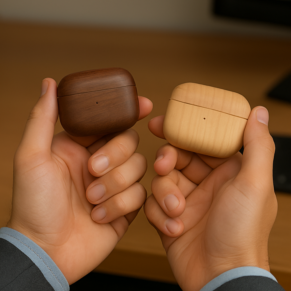 Wooden Airpods case