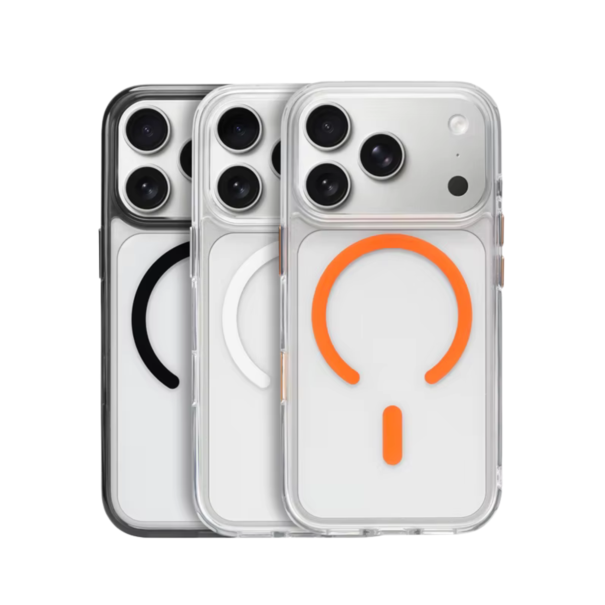 iPhone 17 / 17 Pro / 17 Pro Max Clear Case – Slim &amp; Shockproof Protection