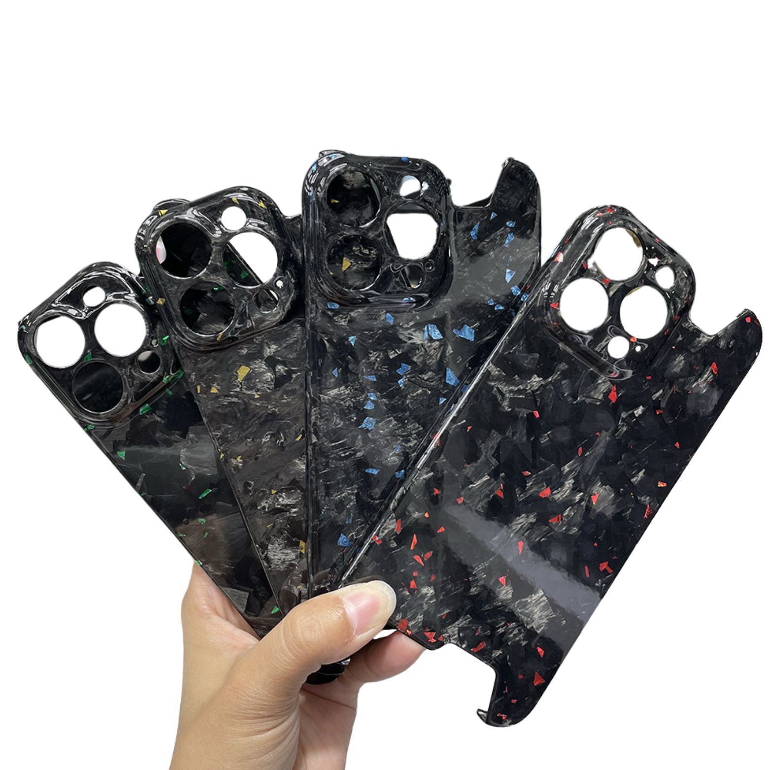Coque iPhone carbone forgé 