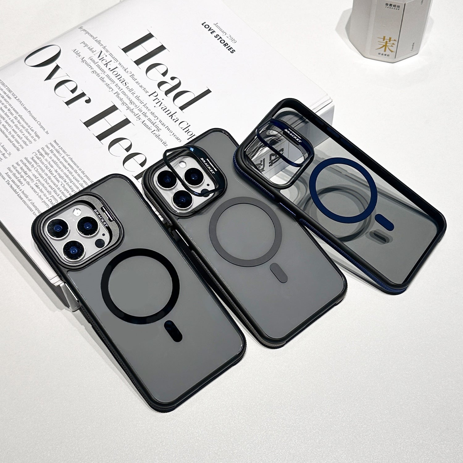 Clear iPhone Case with Stand
