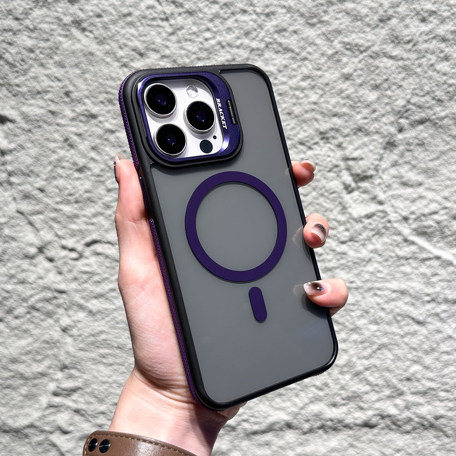 Clear iPhone Case with Stand