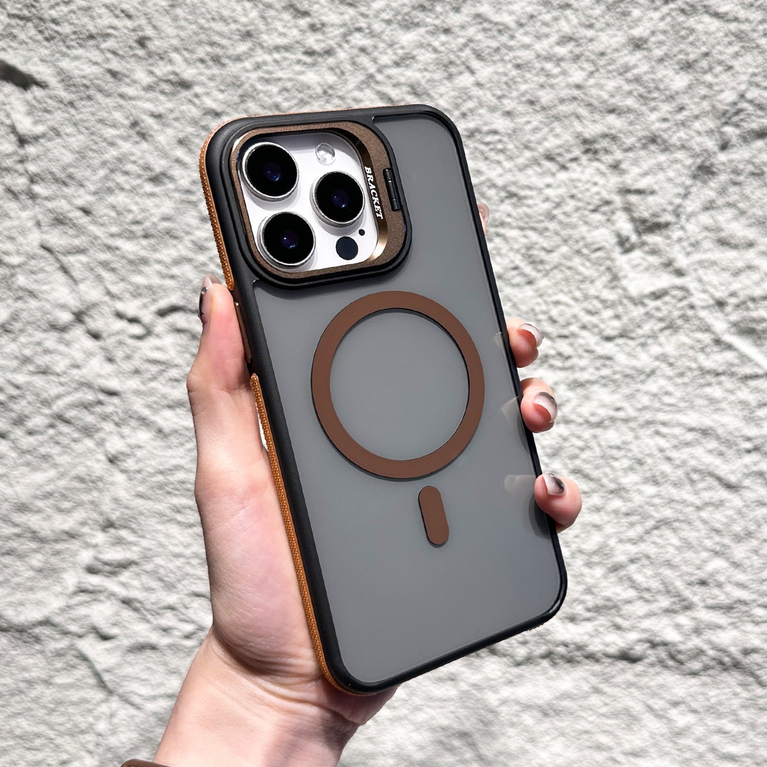 Clear iPhone Case with Stand