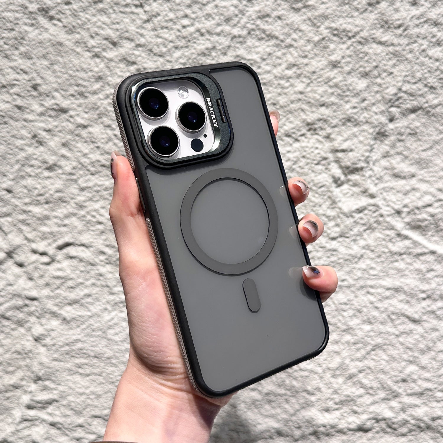 Clear iPhone Case with Stand