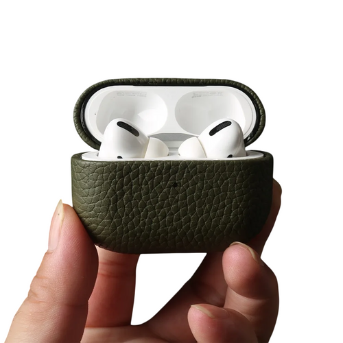 Coque Airpods en cuir 