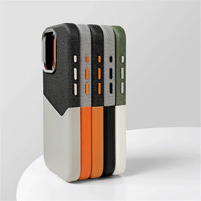 Coque iPhone en Cuir Avec Porte Carte