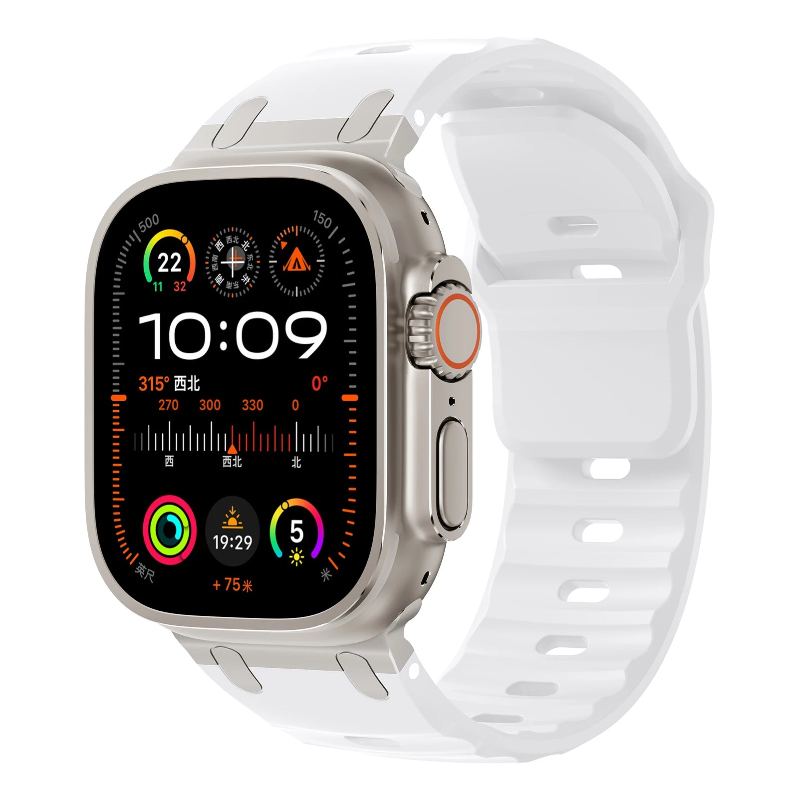 Bracelet sport en silicone pour Apple watch