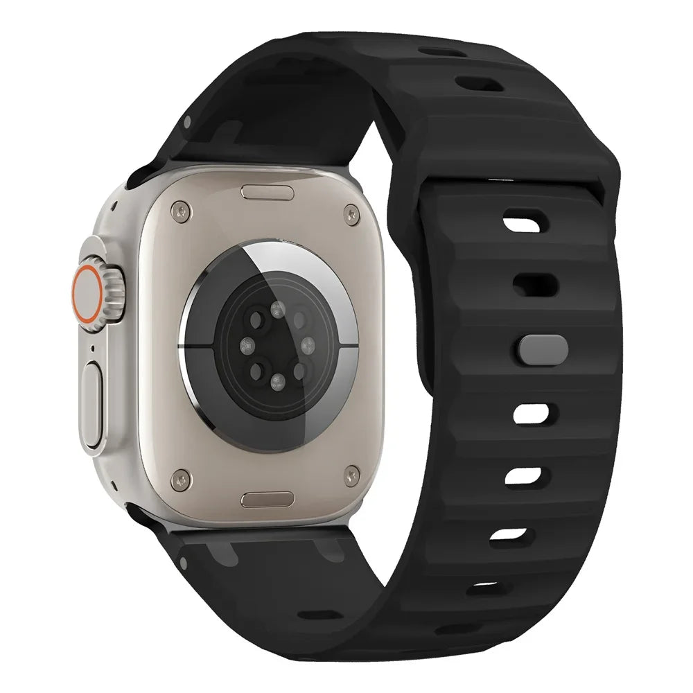 Bracelet sport en silicone pour Apple watch