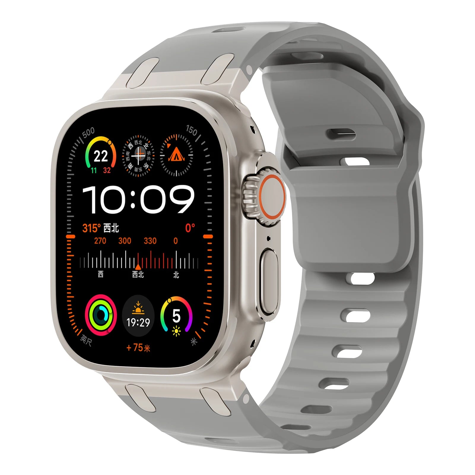 Bracelet sport en silicone pour Apple watch