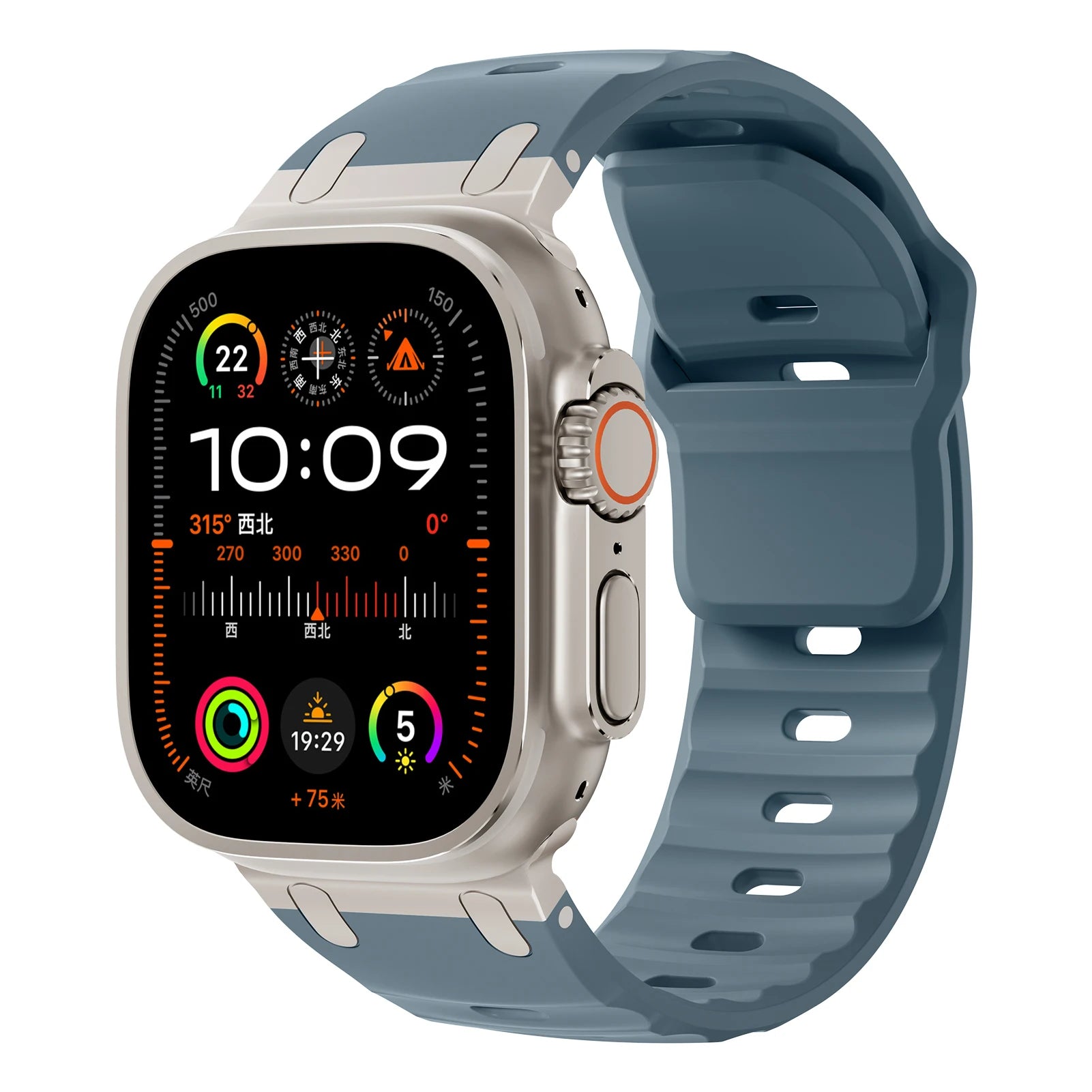 Bracelet sport en silicone pour Apple watch