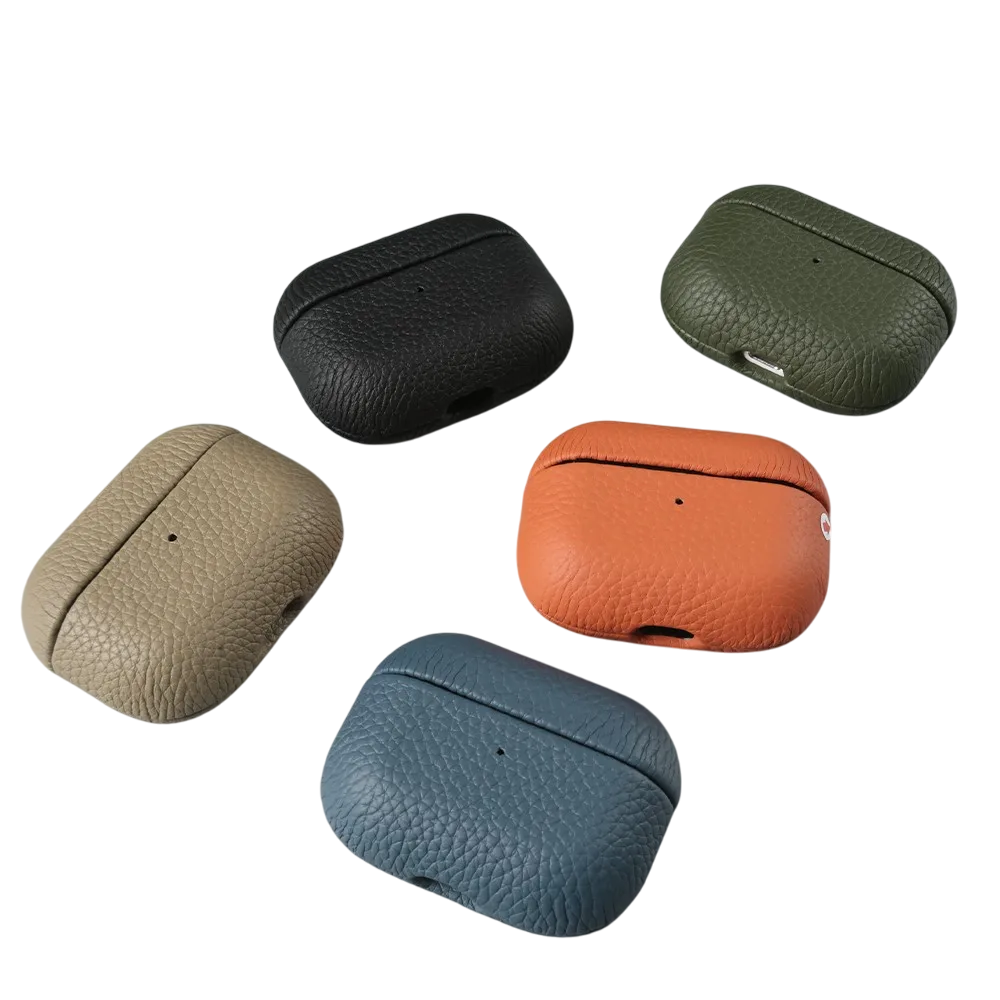 Coque Airpods en cuir 