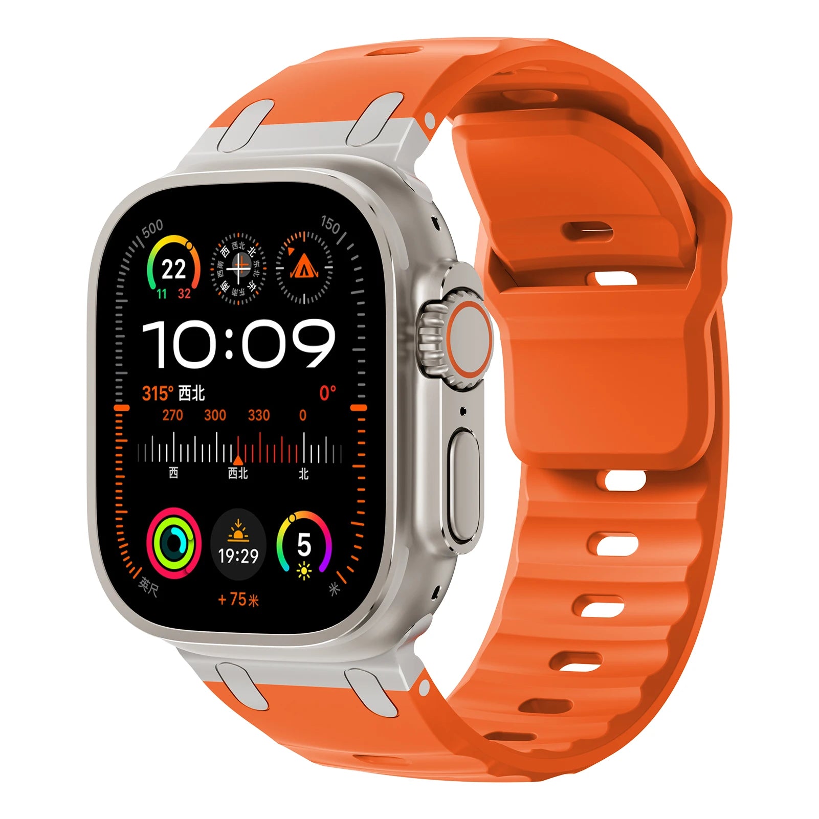 Bracelet sport en silicone pour Apple watch