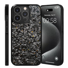 Coque Iphone carbone forgé Jaune 