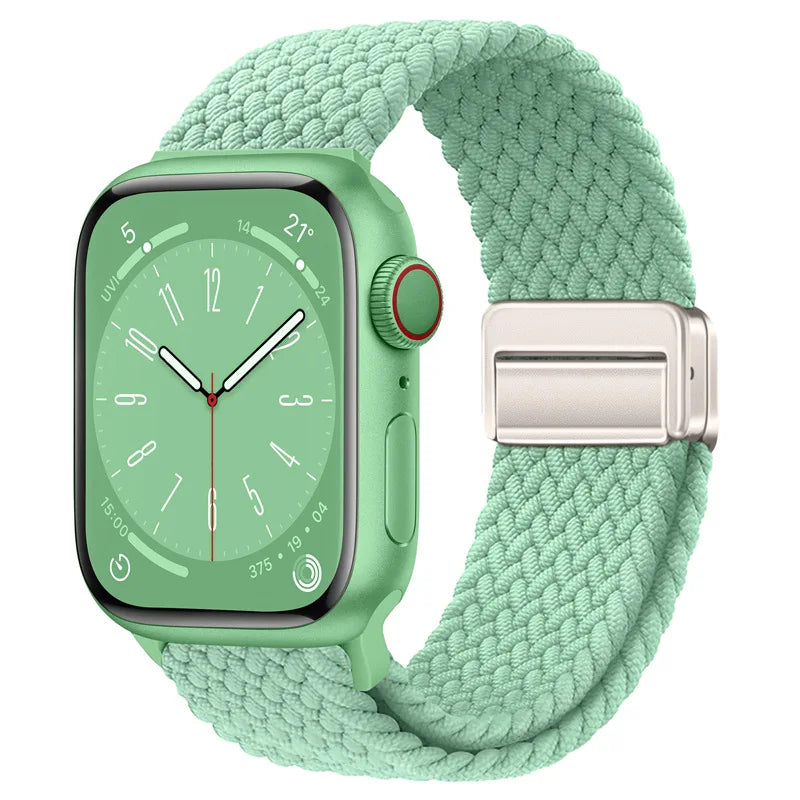 Bracelet Tressé Magnétique pour Apple Watch