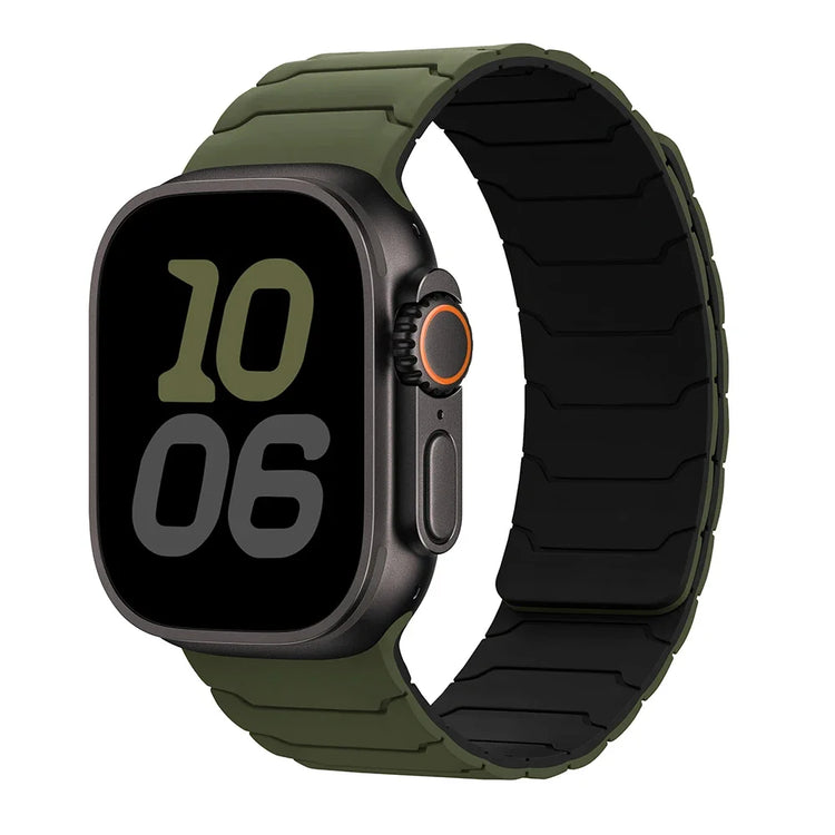 Bracelet Apple Watch Silicone magnètique