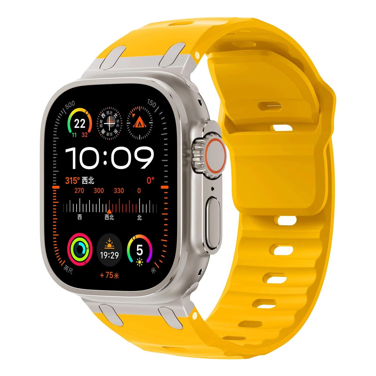 Bracelet sport en silicone pour Apple watch