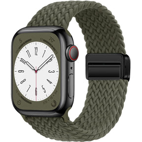 Bracelet Tressé Magnétique pour Apple Watch