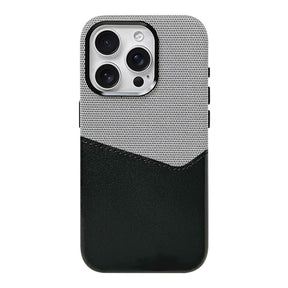 Coque iPhone en Cuir Avec Porte Carte