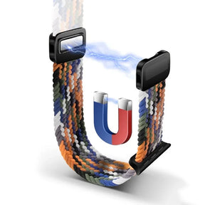 Bracelet Tressé Magnétique pour Apple Watch