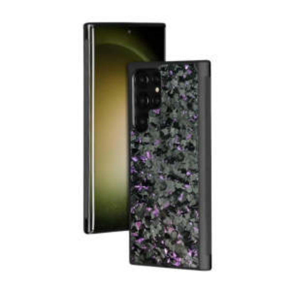 Coque Samsung carbone violet